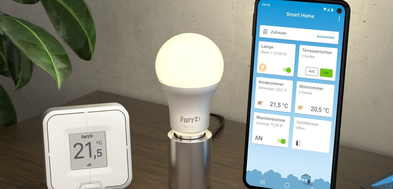 Die FRITZ!App Smart Home - Intuitive Steuerung für Ihr (Foto: AVM.)
