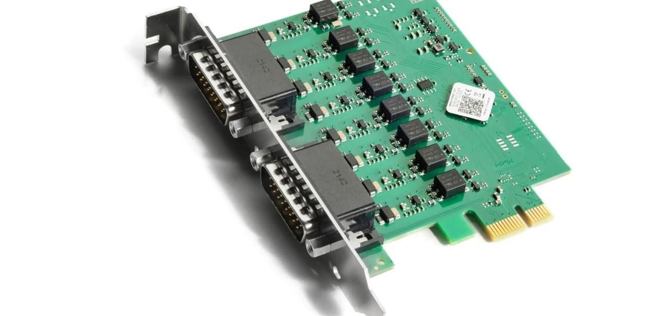 Kvaser führt PCIe 8xCAN Karte für Highspeed Echtzeit-Kommunikation (Foto: Kvaser)